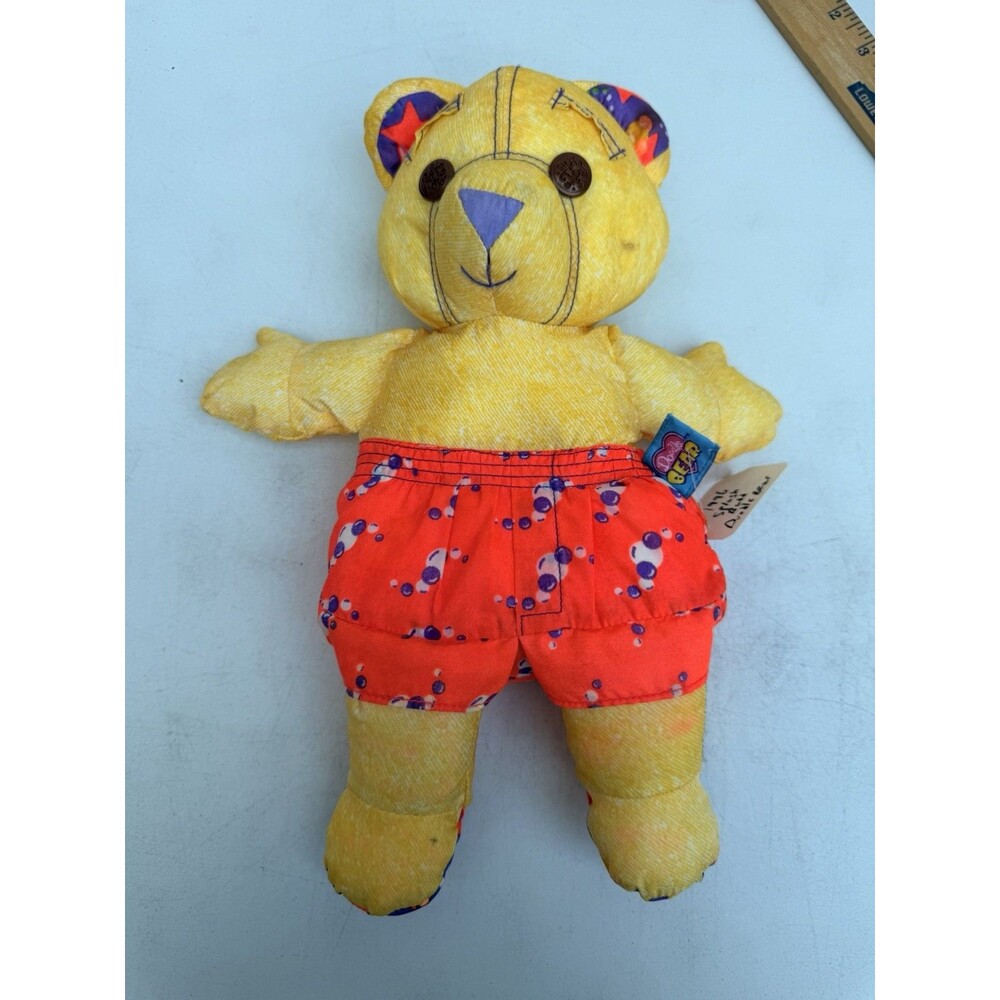 Vtg Tyco 1996 Splash Time Doodle Bear P15